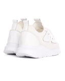 Men's White Knitted Sneakers (4)