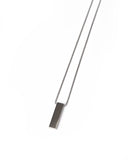 Stainless Steel Custom Design Metal Line Necklace (2)