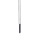 Stainless Steel Black Column Necklace (3)