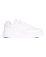 Men's Low Top Leather Sneakers White