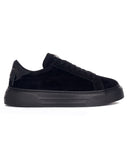 Arc Genuine Leather Black Shoes For Men
