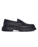 Men's Genuine Leather Classic Black Loafer