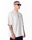 Embroidery Mandala White Oversized T-shirt (6)