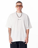 Mandala Shining Print with 3D Embroidery T-shirt White (2)