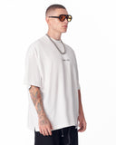 Mandala Shining Print with 3D Embroidery T-shirt White (3)