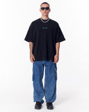 Van Gogh Blossoms Black Oversized T-shirt (11)