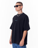 Van Gogh Blossoms Black Oversized T-shirt (3)