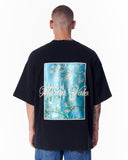 Van Gogh Blossoms Black Oversized T-shirt (5)