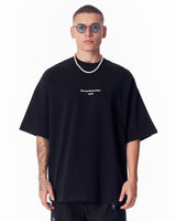 Urban DNA T-shirt Noir avec Patch Appliqué