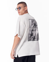 Urban DNA T-shirt Blanc avec Patch Appliqué