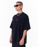 Gothic Depth Applique Patch Black Oversized T-shirt (6)