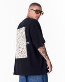 Applique Lace 3D Embroidery T-shirt Black (9)