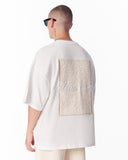 Applique Lace 3D Embroidery T-shirt White (3)