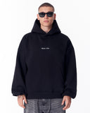Mandala Shining Print with 3D Embroidery Hoodie Black (2)