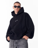 Mandala Shining Print with 3D Embroidery Hoodie Black (8)