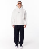Mandala Shinning Print with 3D Embroidery Hoodie White (10)