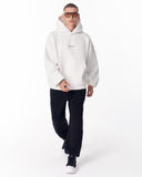 Mandala Shinning Print with 3D Embroidery Hoodie White (9)