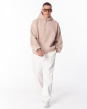 Van Gogh Blossoms Beige Oversized Hoodie (7)