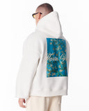 Van Gogh Blossoms White Oversized Hoodie (4)