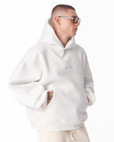 Van Gogh Blossoms White Oversized Hoodie