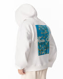 Van Gogh Blossoms White Oversized Hoodie (7)