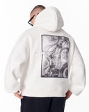 Urban DNA Applique Patch White Hoodie
