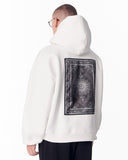 Gothic Depth Applique Patch White Oversized Hoodie (5)