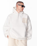 Applique Lace 3D Embroidery Hoodie White (9)