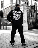 QR Hoodie in Black (2)