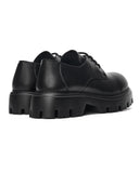 Torque Derby Genuine Leather Black Shoes (4)