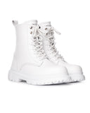 Premium Leather White Boots For Men (4)