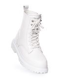 Premium Leather White Boots For Men (2)
