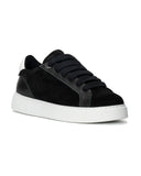 Women's Rool Court Leather Sneakers in Black (2)