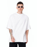 Follow The Stream Oversized White T-Shirt for casual denim styling
