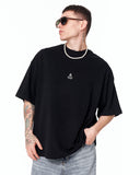 Namaste Streetwear Oversized Black T-Shirt in soft cotton streetwear look