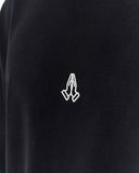 Namaste Streetwear Oversized Black T-Shirt with oversized relaxed fit