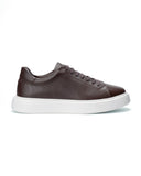 Men’s Vero Brown genuine calf leather sneakers