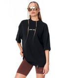 Heritage Fusion Black Oversized T-shirt with Martin Valen back artwork