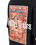 Heritage Fusion Black Oversized T-shirt for women’s streetwear outfits