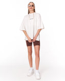 Heritage Fusion White Oversized T-shirt