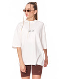 Heritage Fusion White Oversized T-shirt