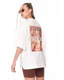 Heritage Fusion White Oversized T-shirt