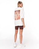 Heritage Fusion White Oversized T-shirt