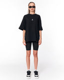 Namaste Streetwear Black Oversized T-Shirt casual black graphic tee
