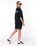 Namaste Streetwear Black Oversized T-Shirt with street style attitude