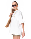 Namaste Streetwear White Oversized T-Shirt women’s casual streetwear piece