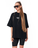 Underground Hip Hop Black Oversized T-Shirt with hip hop inspired graphic