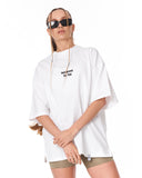 Underground Hip Hop White Oversized T-Shirt for modern streetwear styling