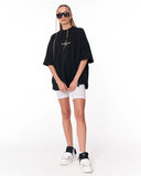 Urban DNA Applique Patch Oversized Black T-shirt premium oversized style