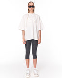 Urban DNA Applique Patch Oversized White T-shirt premium oversized style